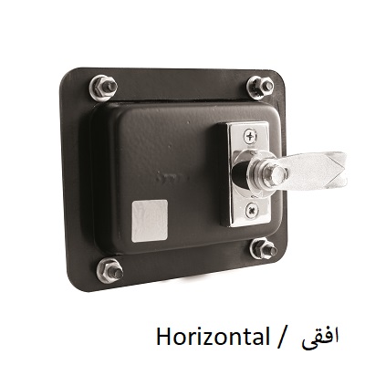 قفل توکار کابین آویزخور (زبانه ای)