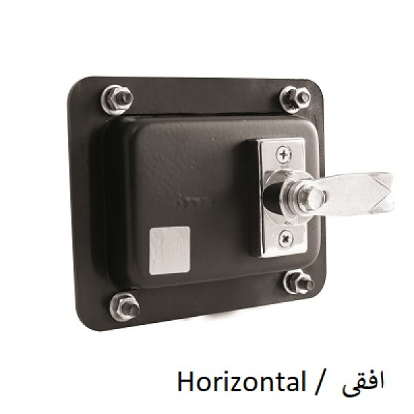قفل توکار کابین آویزخور (زبانه ای)